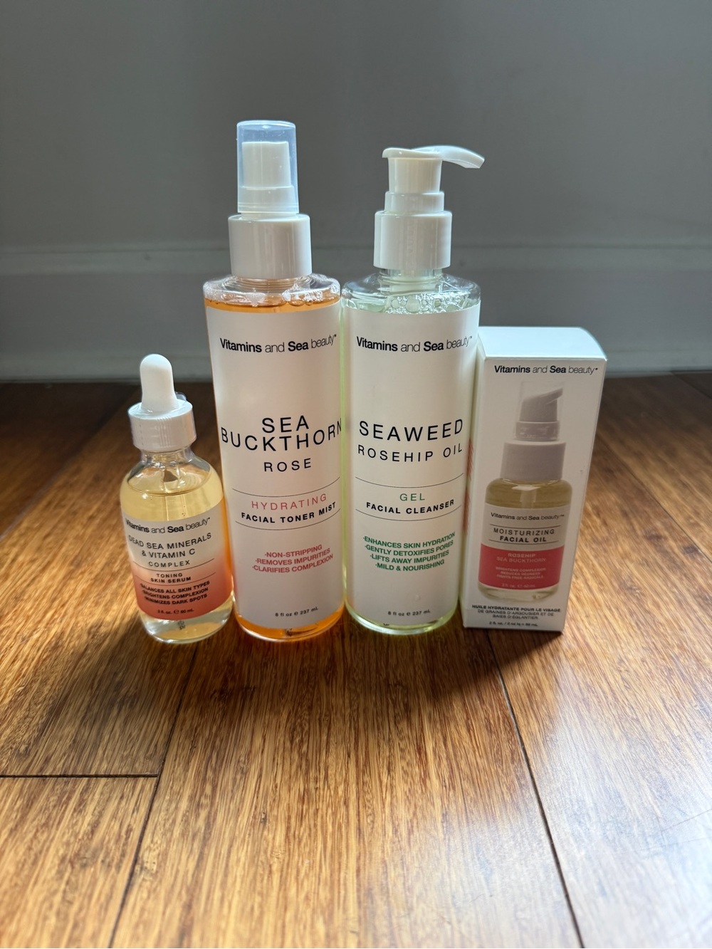 🌹New Vitamins and Sea Beauty Skincare Bundle - 4 PC Bundle🌹